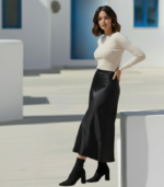 Jupe en satin – Image 2