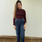 Jean Baggy Taille Haute – Style & Confort au Quotidien
