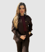 Ensemble Élégant en Cachemire – Confort & Raffinement